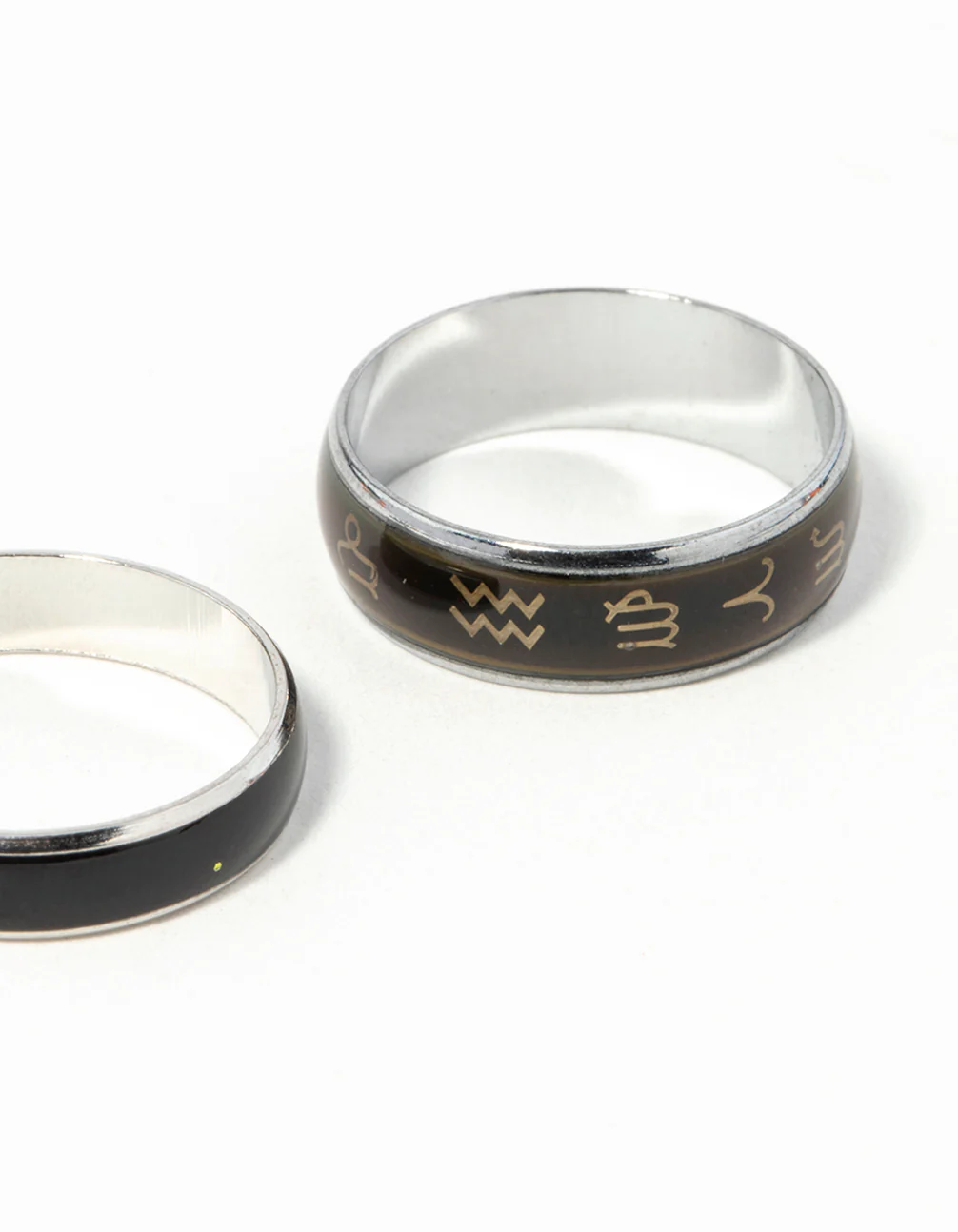 Silver Symbol Mood Ring Set - Image 5