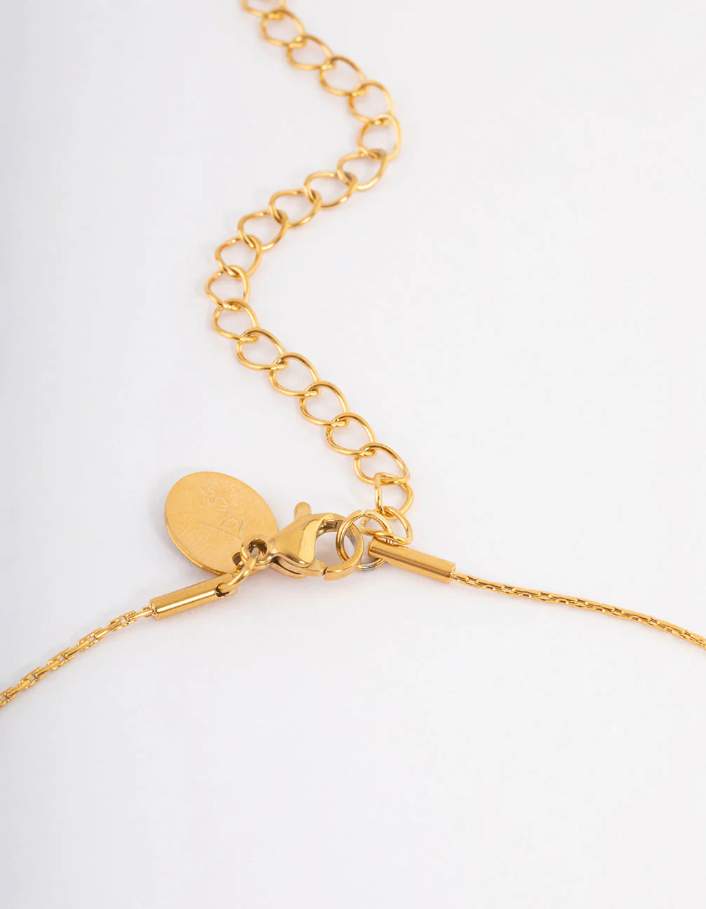 Waterproof Gold Plated Stainless Steel Butterfly Pendant Necklace - Image 3