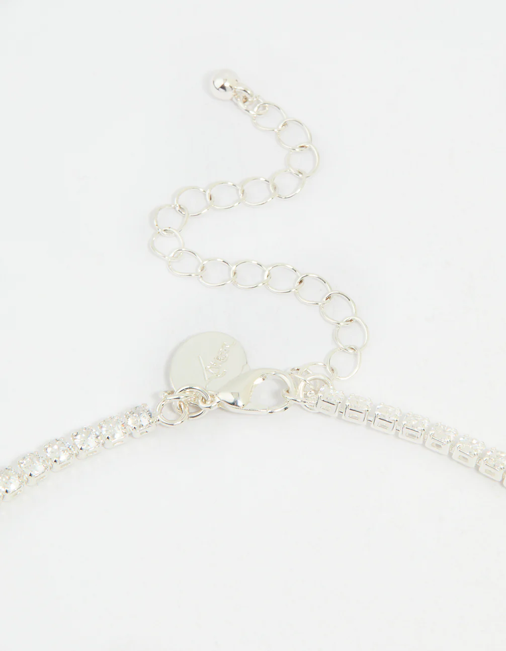 Silver Cubic Zirconia Graduating Y-Necklace - Image 5