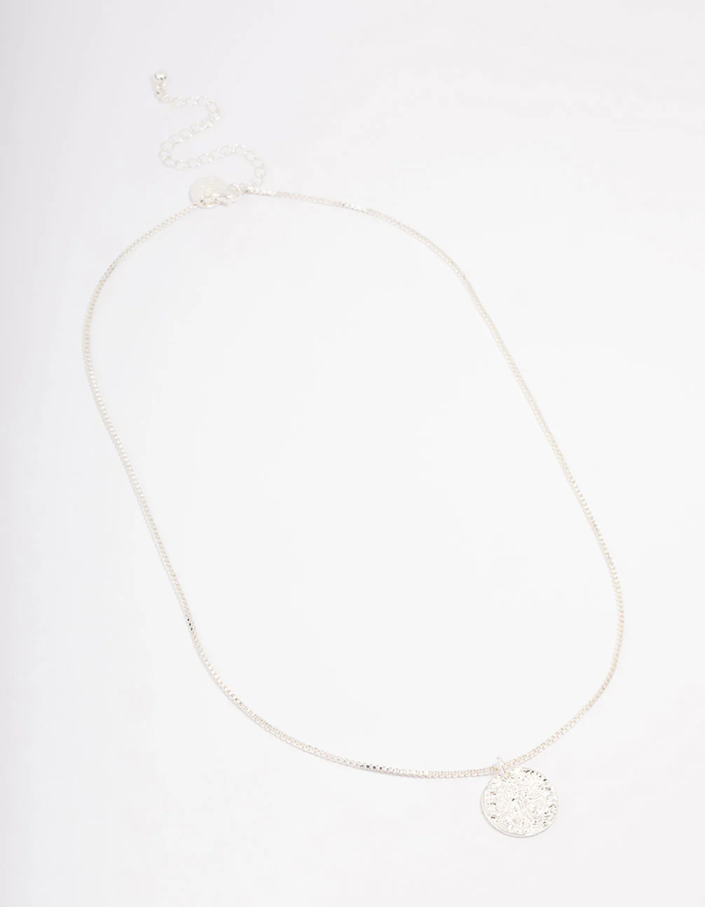 Silver Plated Angel Pendant Necklace - Image 2