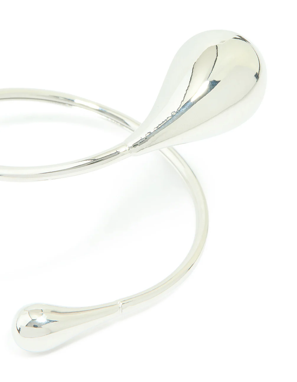 Silver Teardrop Wrap Around Bracelet - Image 2