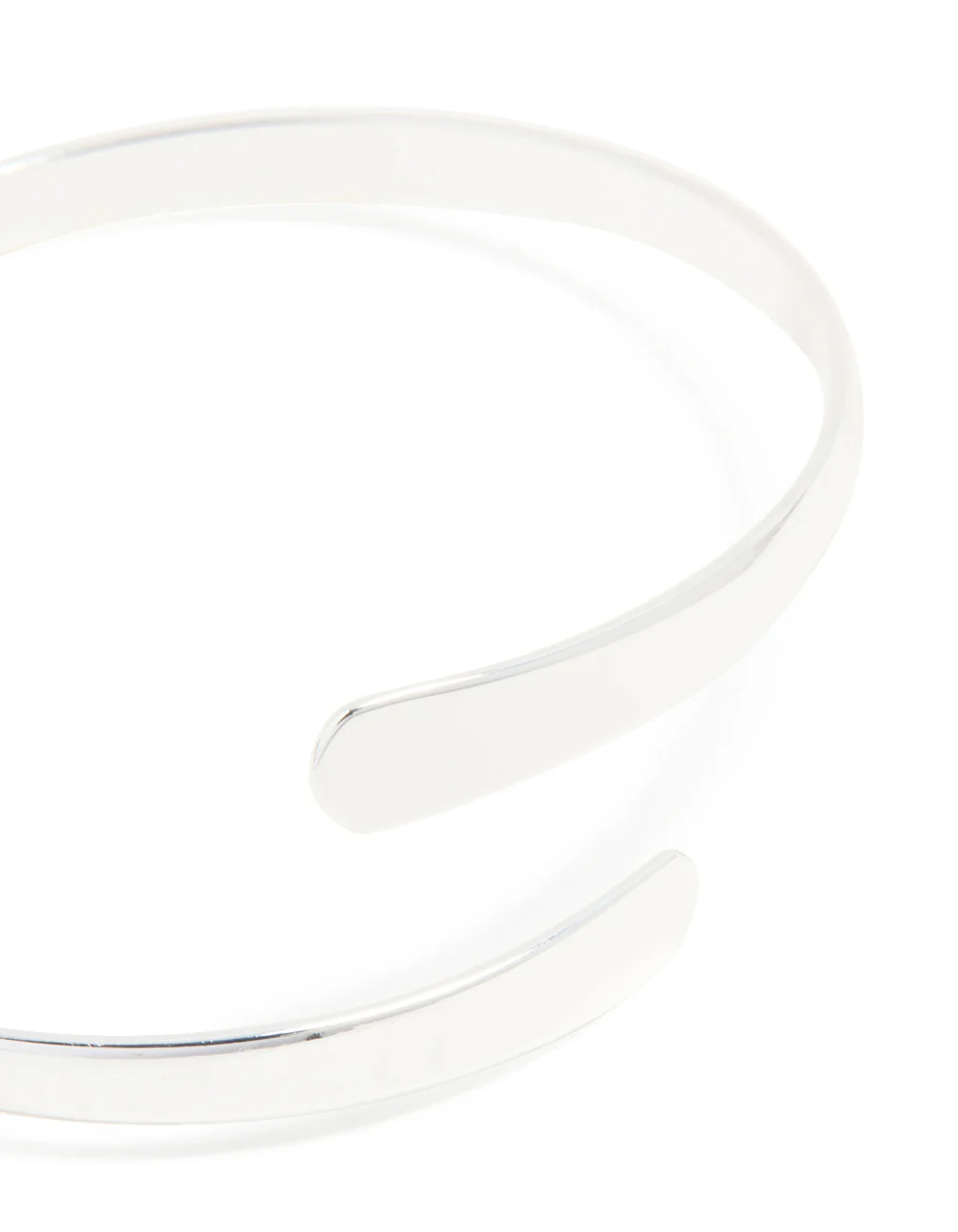 Silver Wrap Around Bangle - Image 3