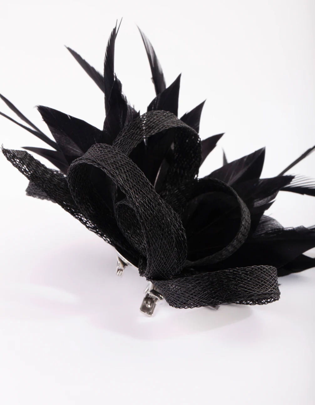 Black Feather Clip - Image 5