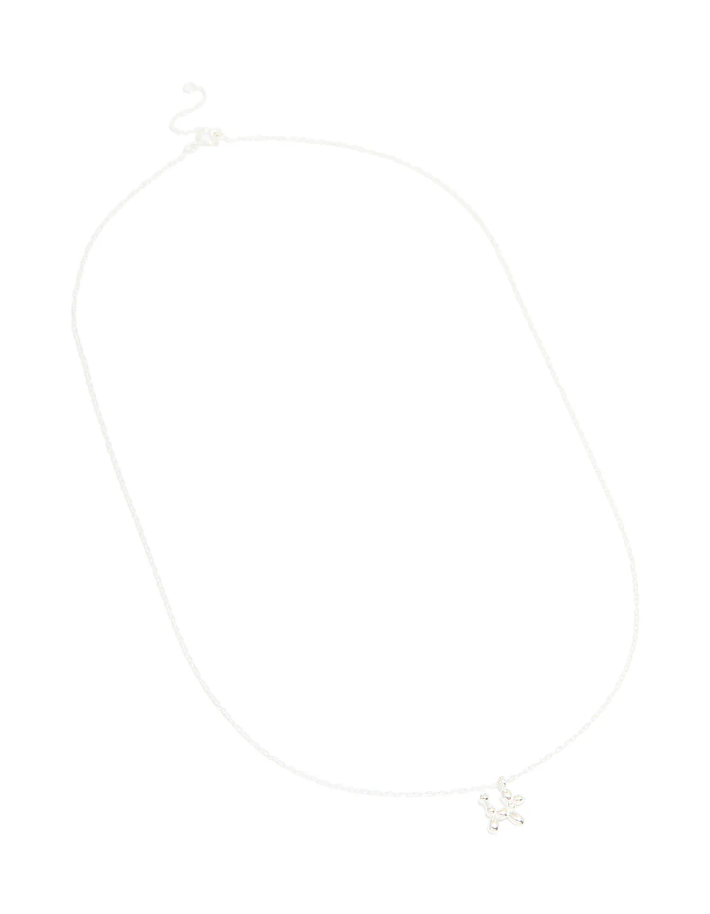 Sterling Silver Balloon Dog Necklace - Image 2