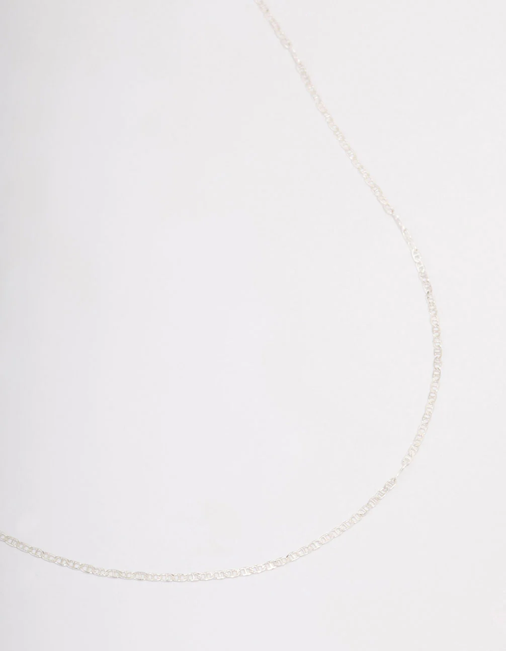 Sterling Silver Figaro Chain Necklace