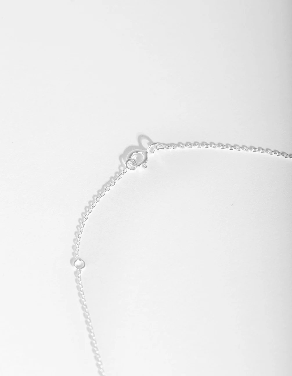 Sterling Silver Graduating Bead Necklace - Image 4