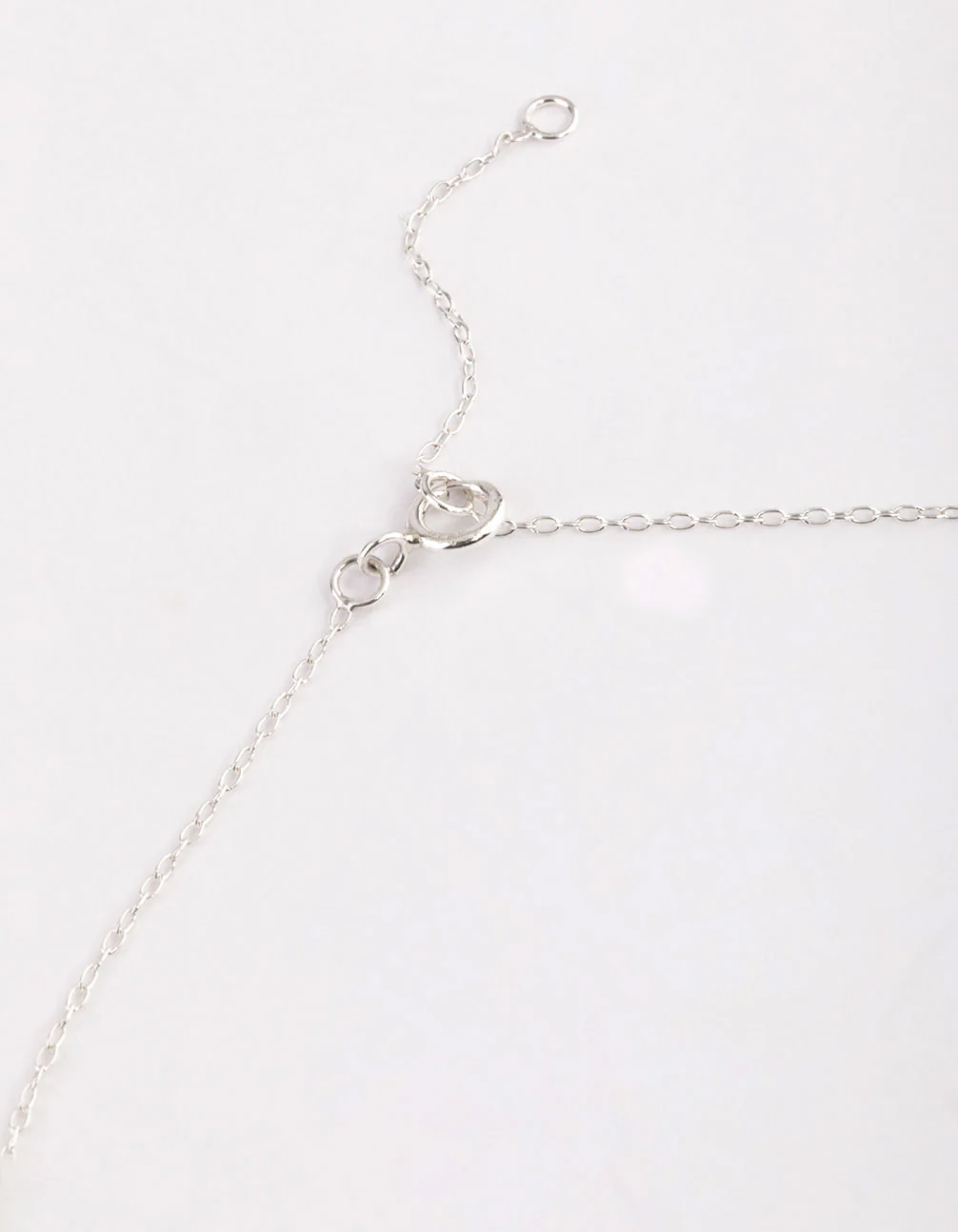 Sterling Silver Polished Butterfly Necklace - Image 3