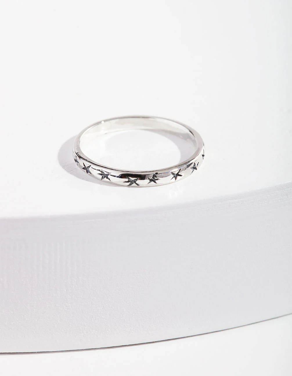 Sterling Silver Rockstar Ring