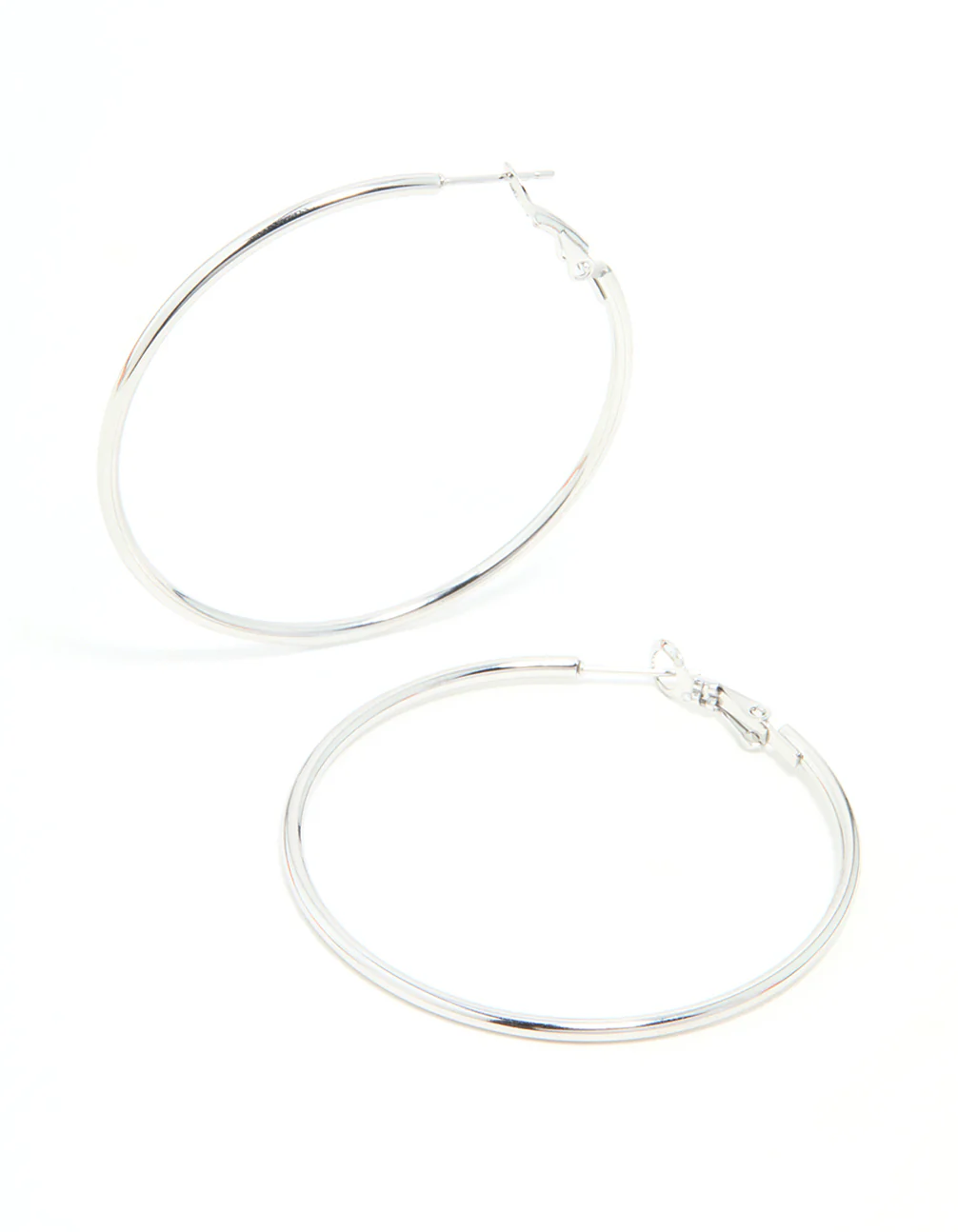 Surgical Steel Hoop Earrings 50 MM - Image 2