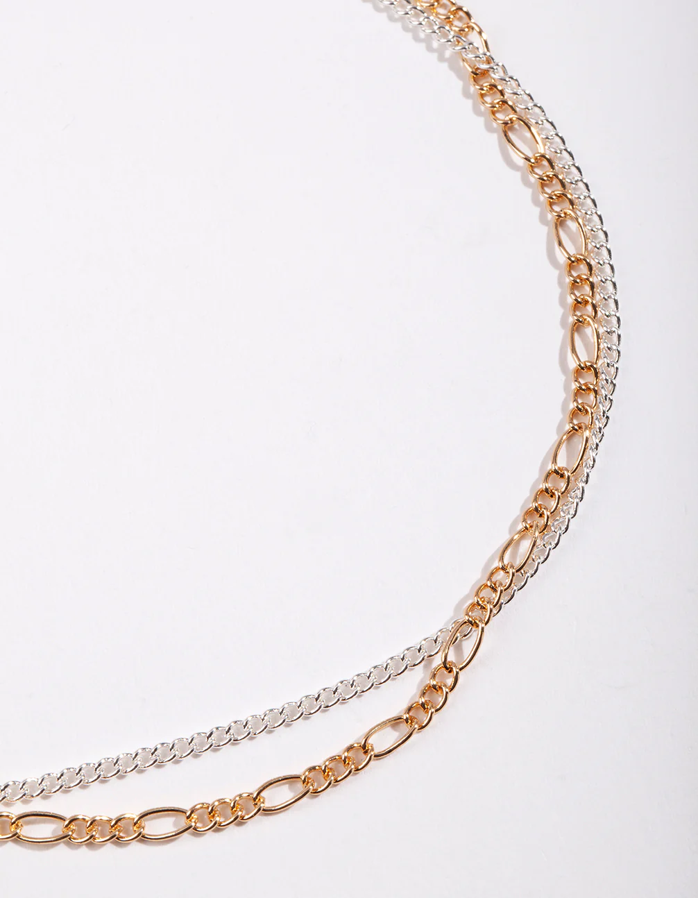 Mixed Metal Multi Chain Choker - Image 2