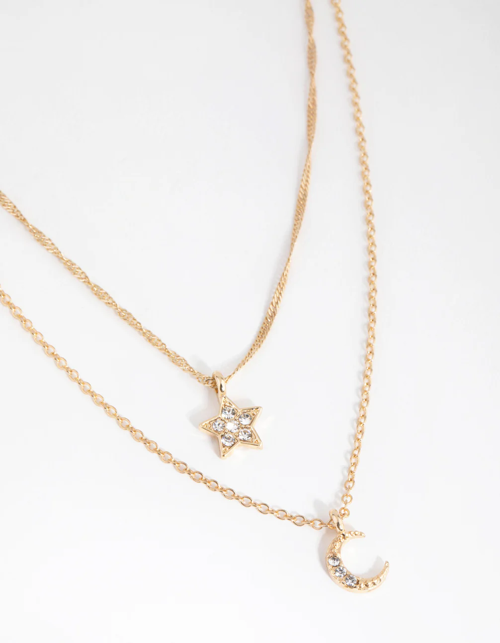Gold Starry Night Layered Necklace - Image 2