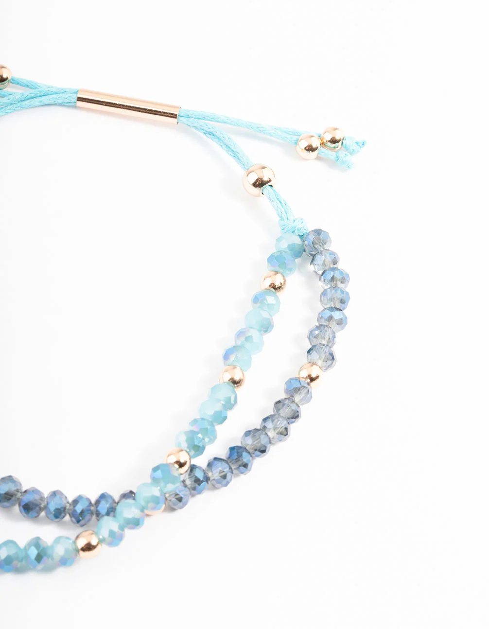 Gold Bead Toggle Bracelet - Image 2