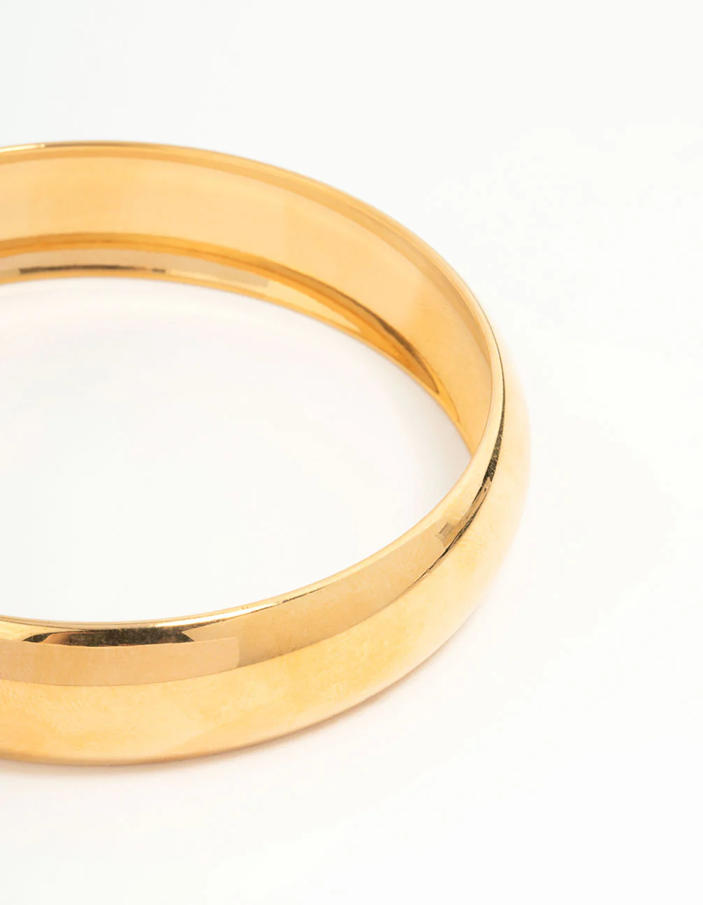Waterproof Gold Plated Stainless Steel Bubble Bangle - Image 2