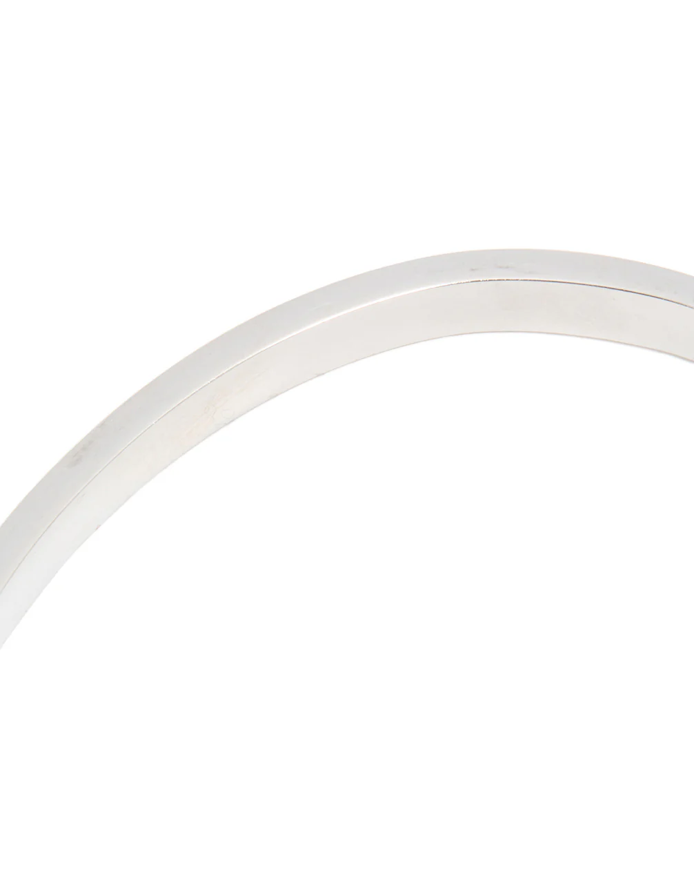 Waterproof Stainless Steel Diamante Hinged Bangle - Image 4