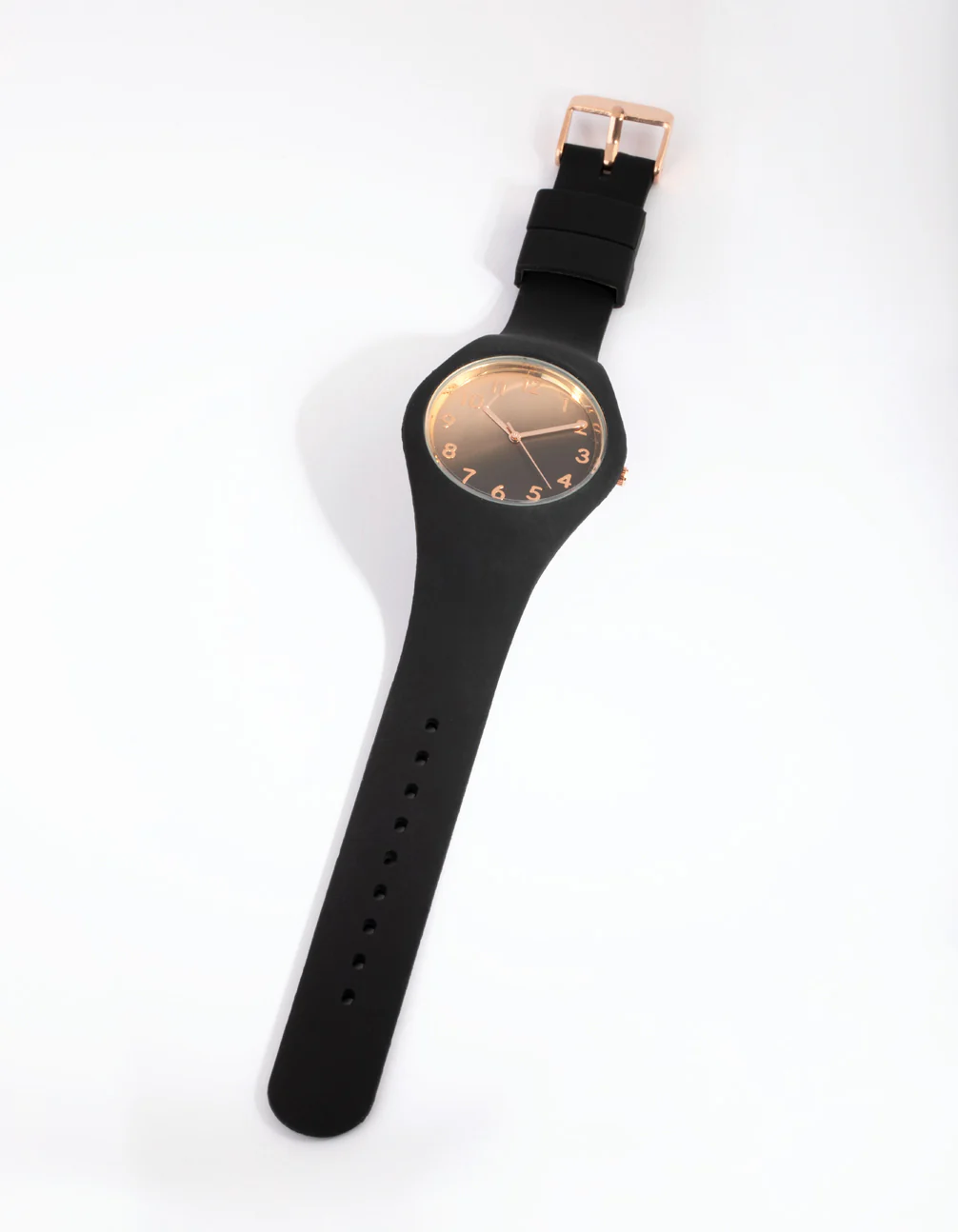 Mixed Metal Ombre PU Strap Watch - Image 2